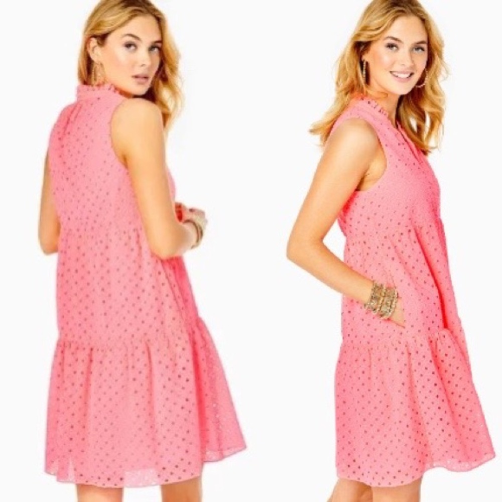 Lilly Pulitzer • Novella Eyelet Swing Dress